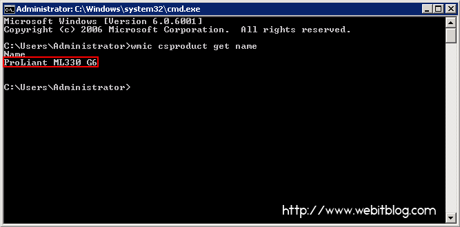 command line bios serial number